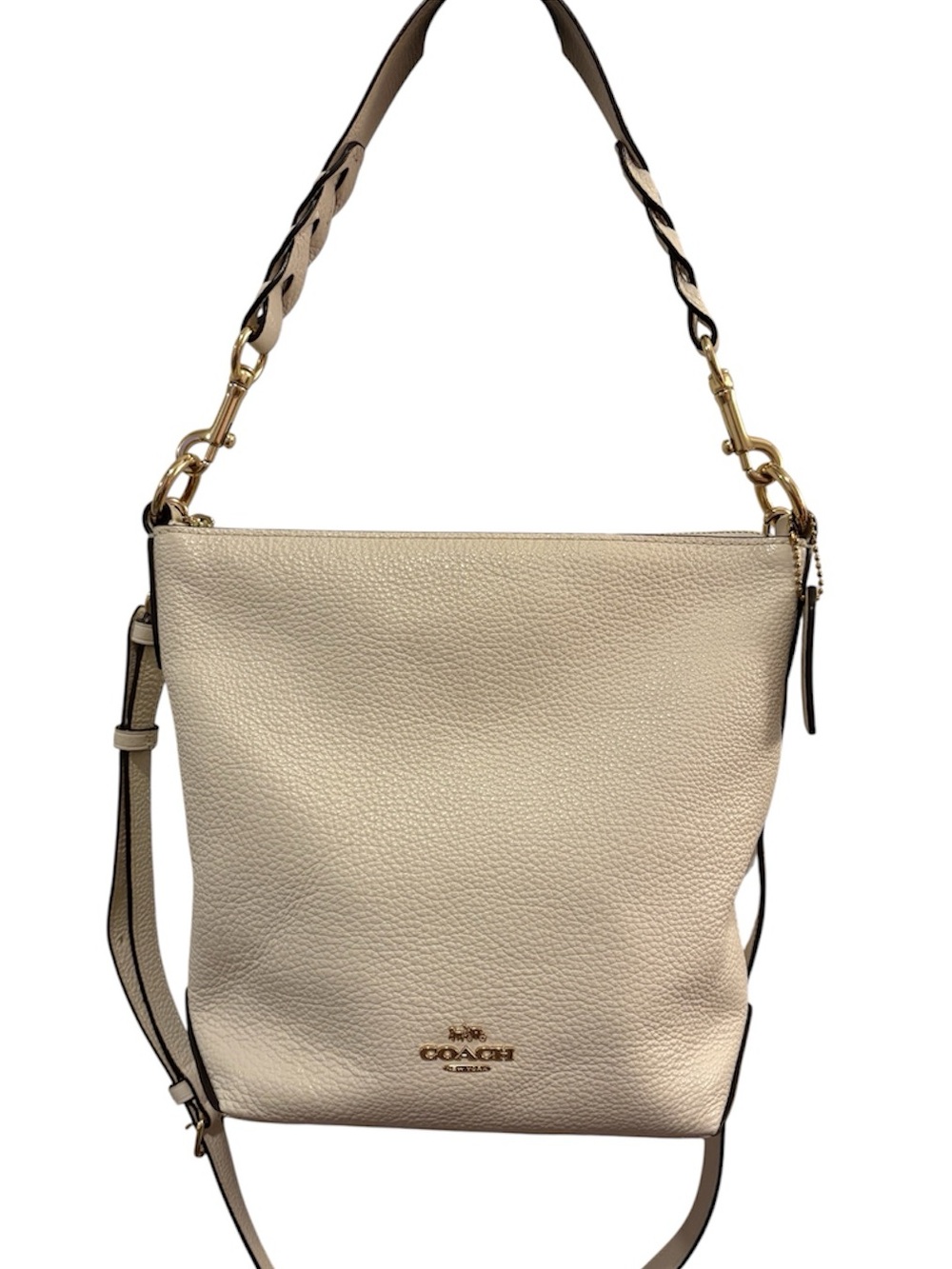 Coach Chalk Mini Abby Duffle Crossbody Bag - Picture 1 of 12